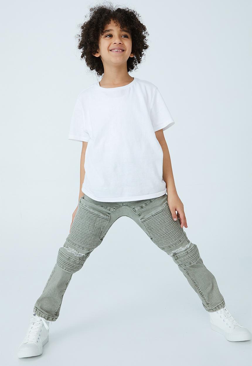 Cotton On - Skinny fit moto jean - lorne green