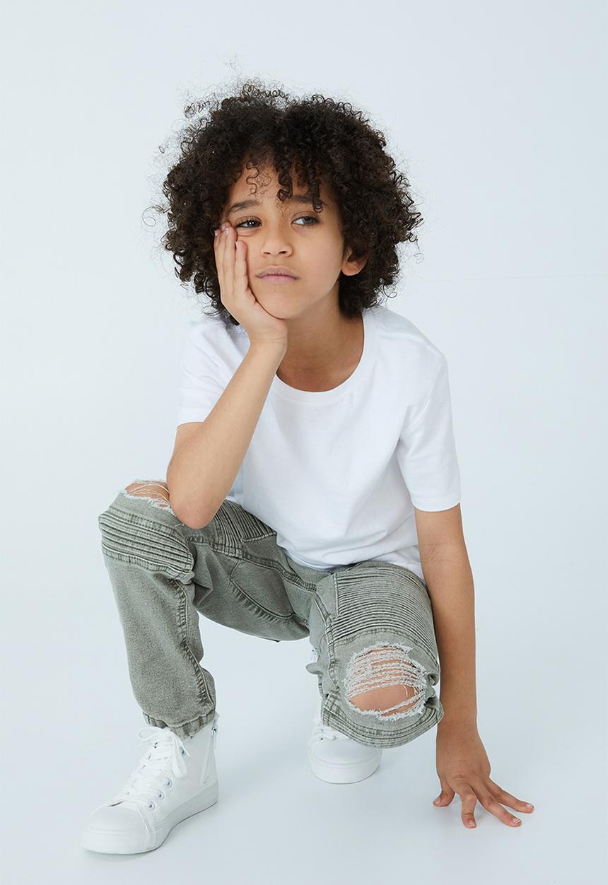 Cotton On - Skinny fit moto jean - lorne green
