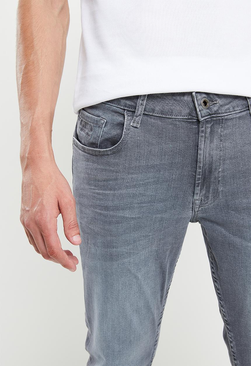 POLO - Men pjc kingston slim leg denim - light grey