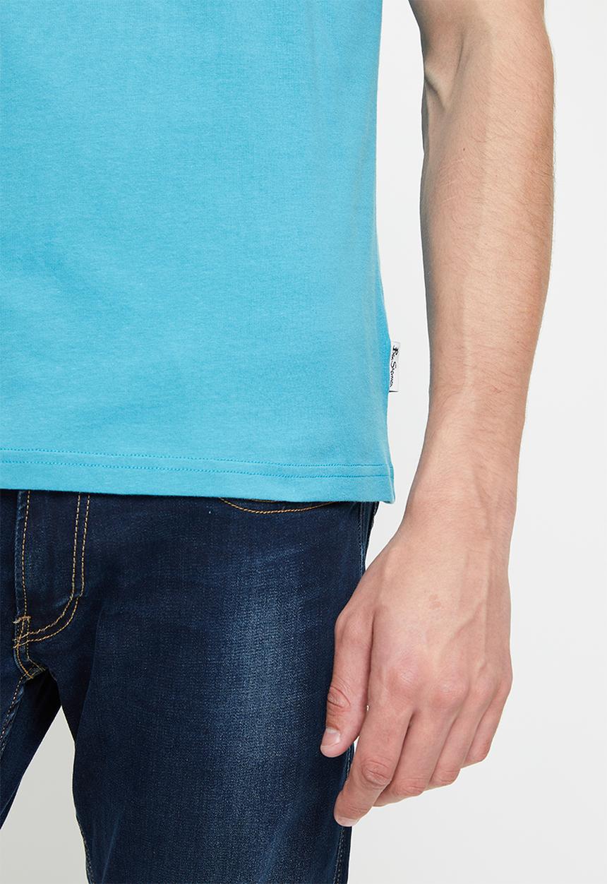 Ben Sherman - Jumble target tee shirt - blue
