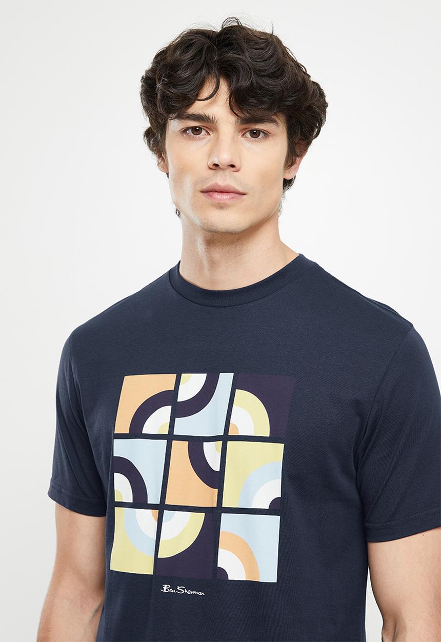 Ben Sherman - Jumble target tee shirt - navy