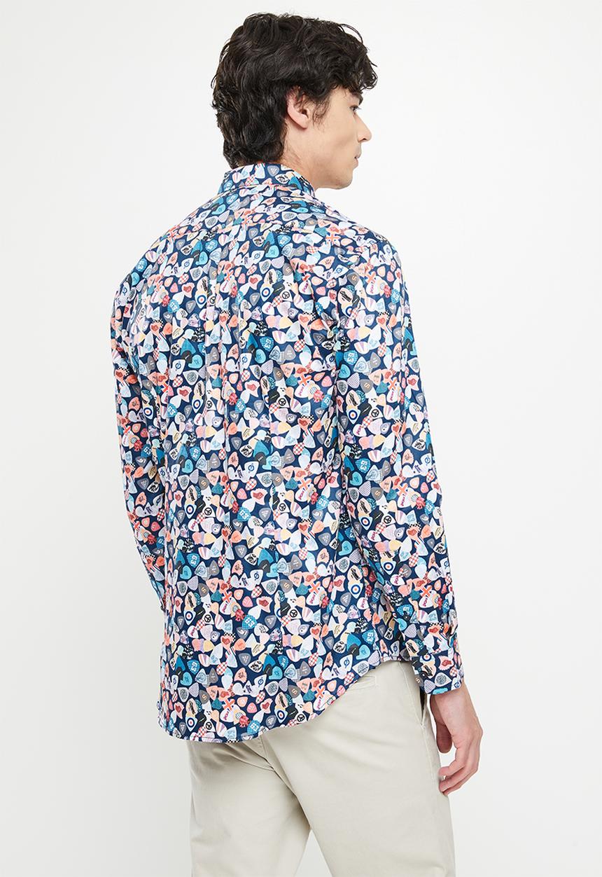 Ben Sherman - Plectrum shirt - navy