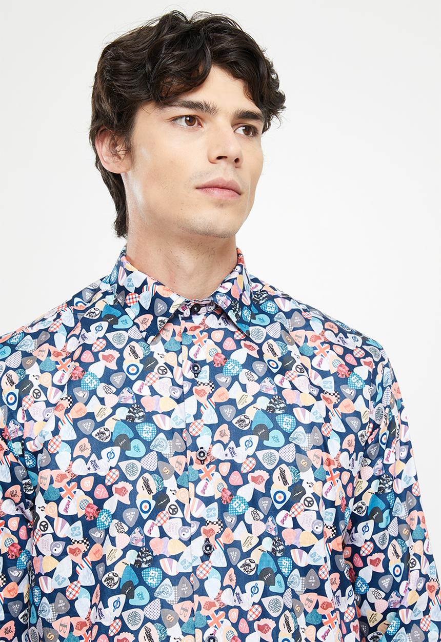 Ben Sherman - Plectrum shirt - navy