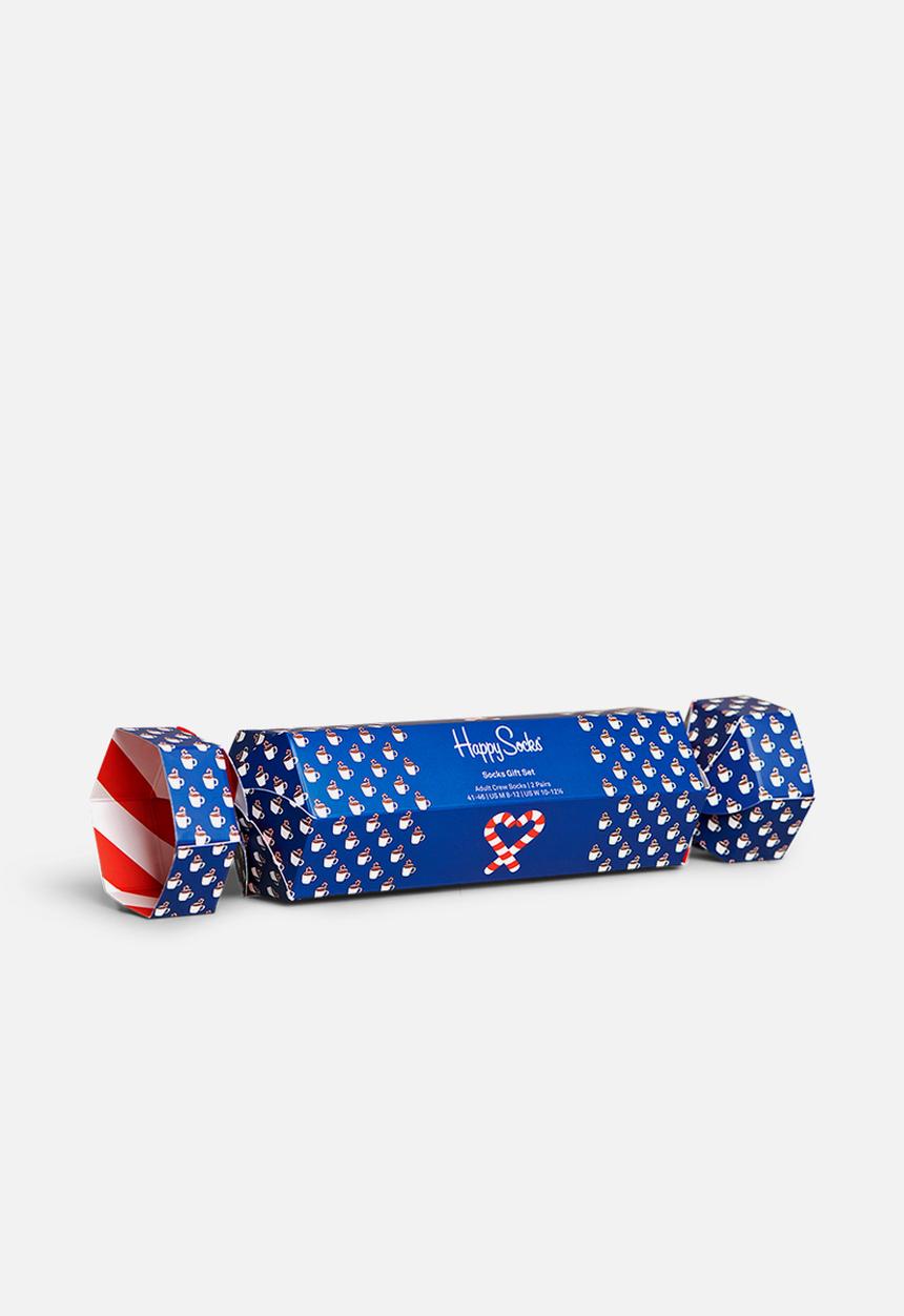 Happy Socks - 2-pack candy cane & cocoa gift set - multi
