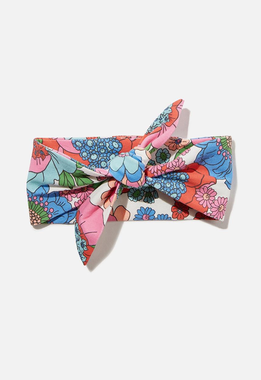 Cotton On - The tie headband - vanilla/lexie floral