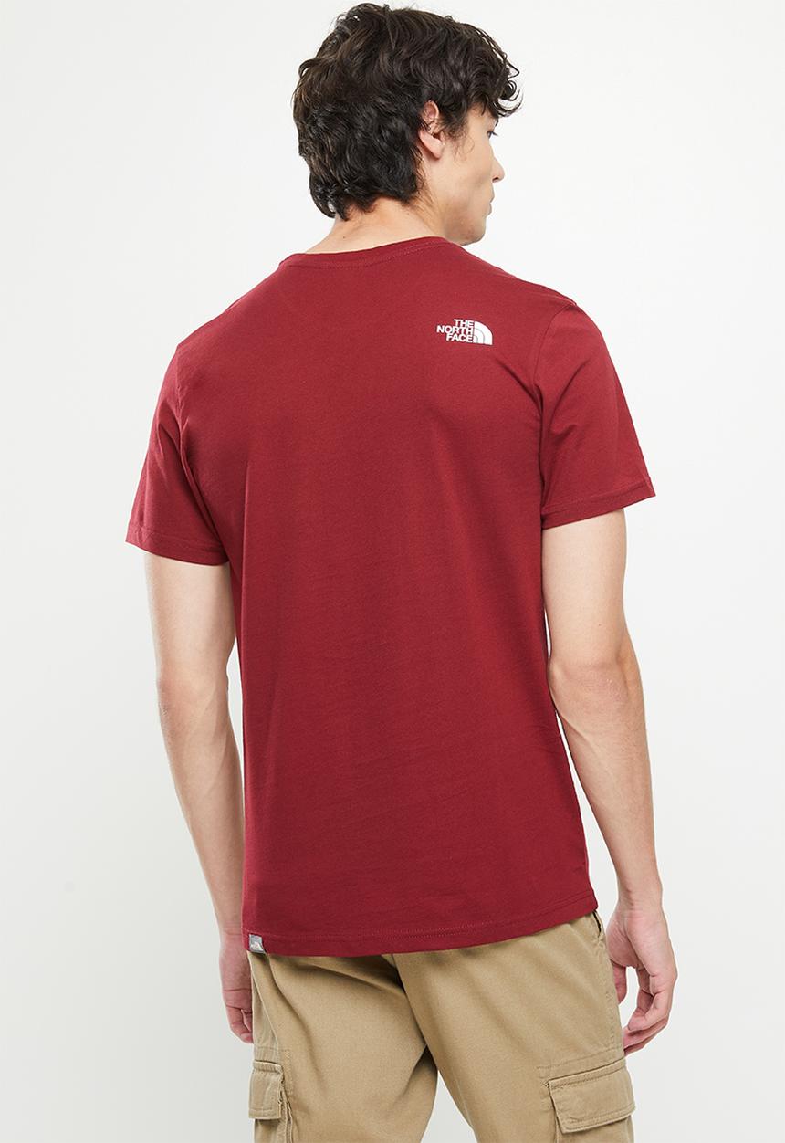 The North Face - M short sleeve graphic tee - cordovan