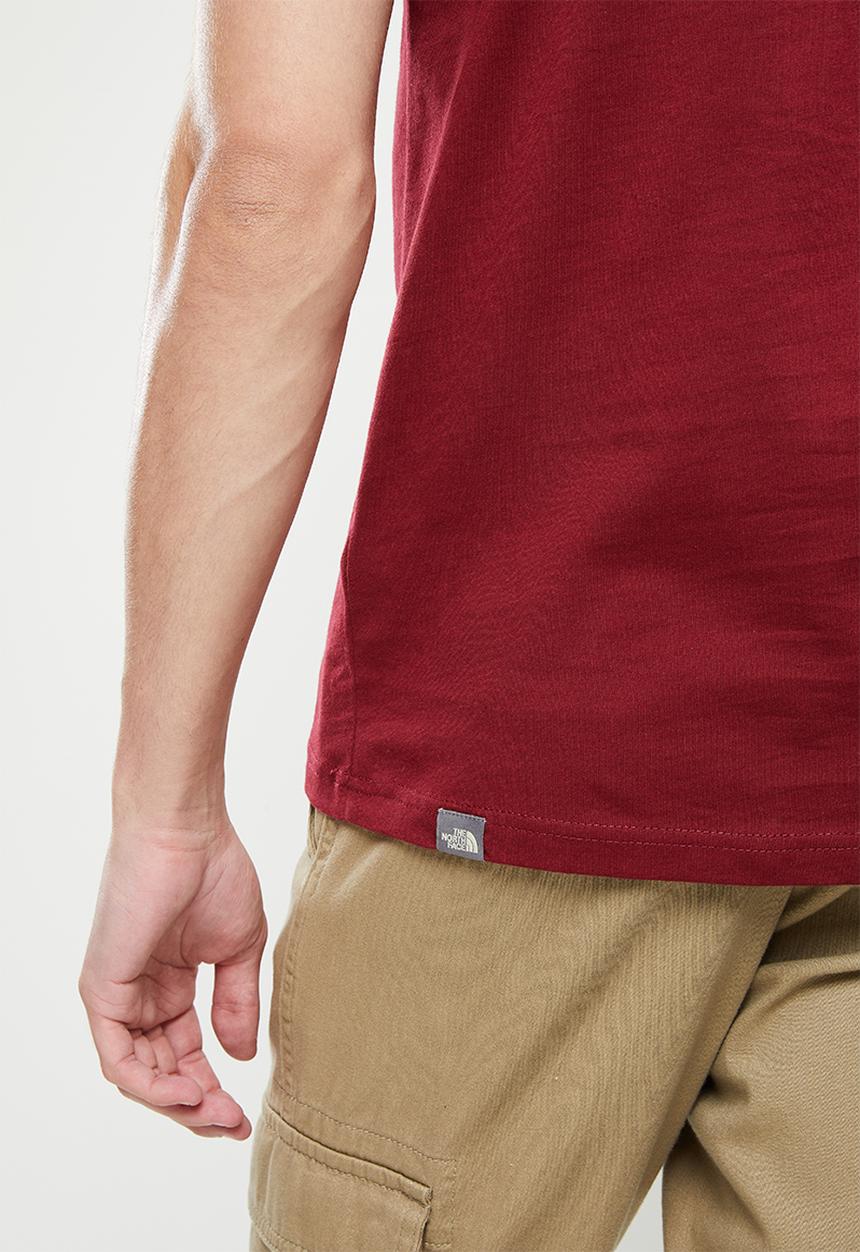 The North Face - M short sleeve graphic tee - cordovan