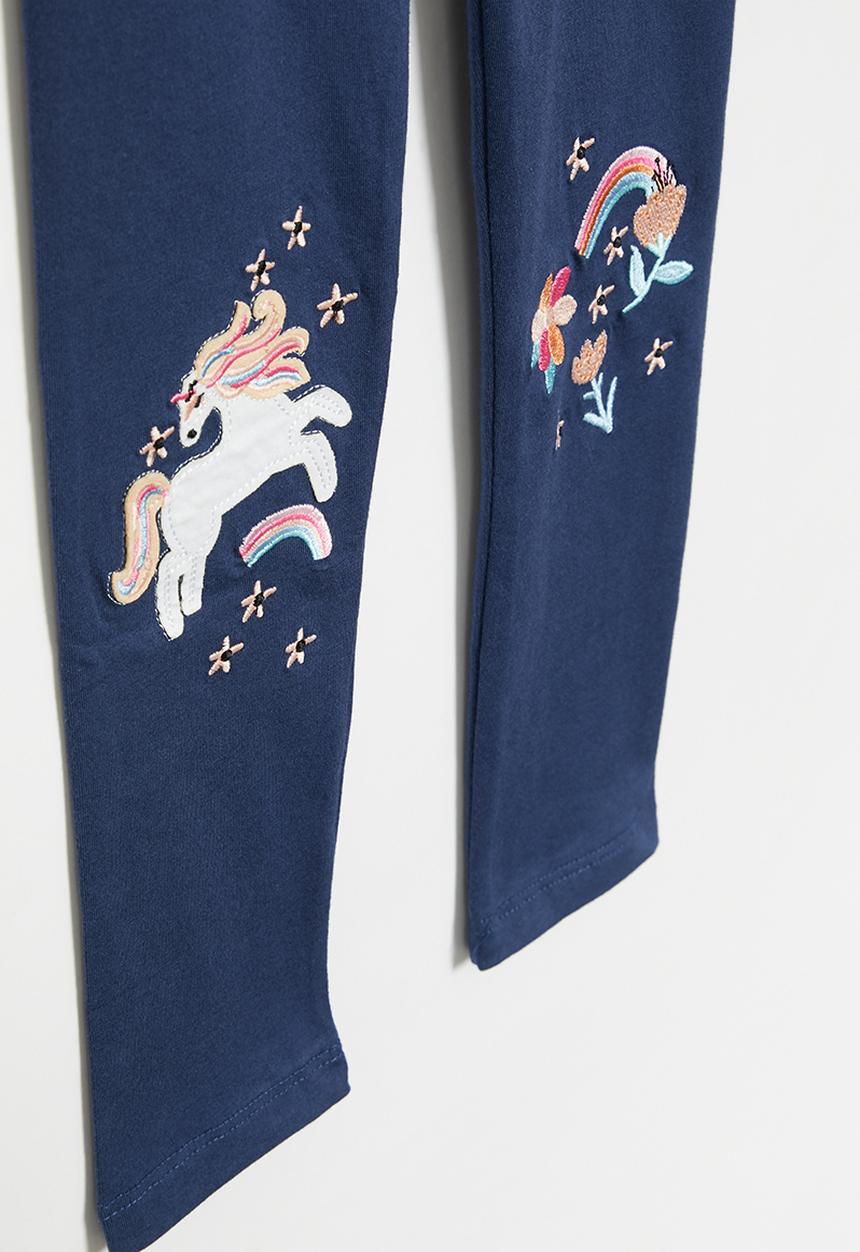 Pop Candy - Unicorn legging - navy