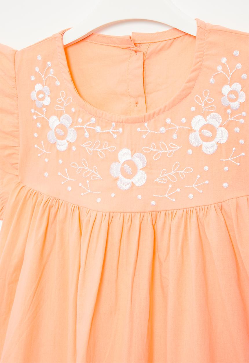 Pop Candy - Girls dress - peach