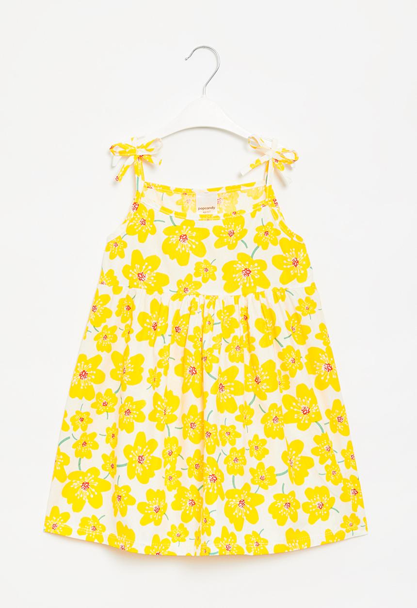 Pop Candy - Printed dress - yellow