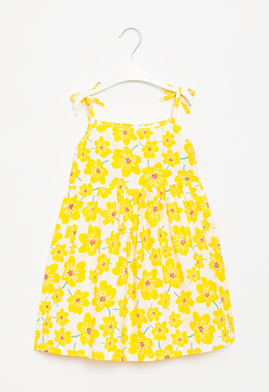 Pop Candy - Printed dress - yellow