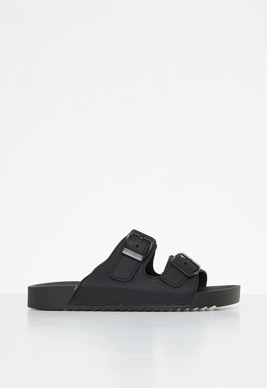 Rebel Republic - Kids strap sandal - black