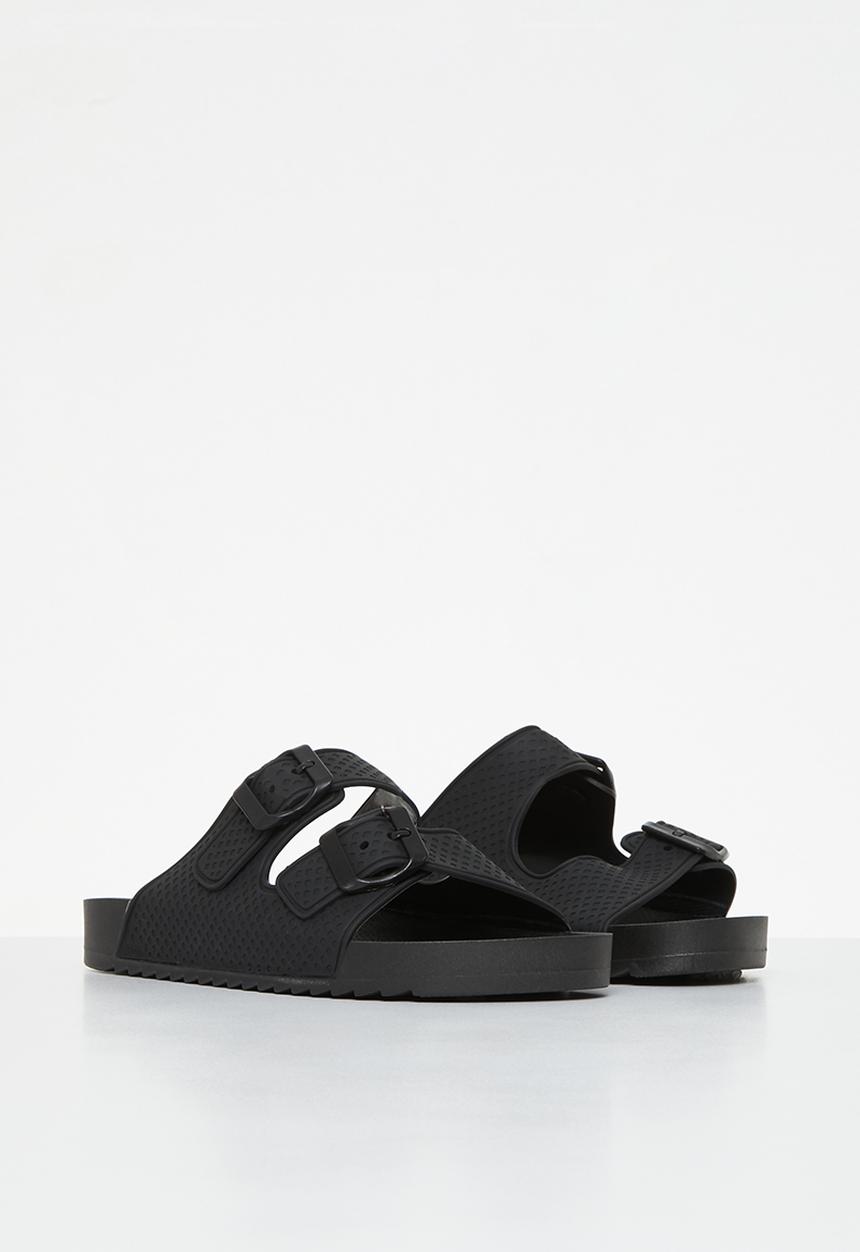 Rebel Republic - Kids strap sandal - black