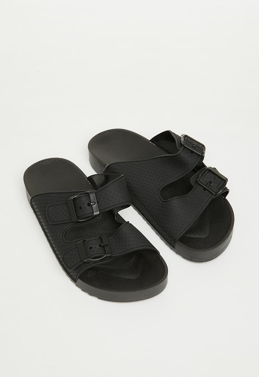Rebel Republic - Kids strap sandal - black