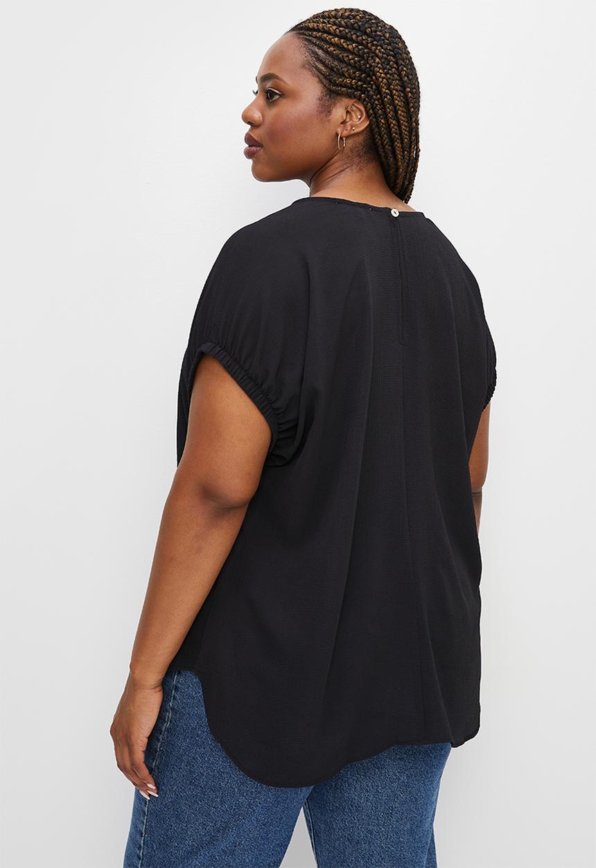 Superbalist - Elasticated shell - black