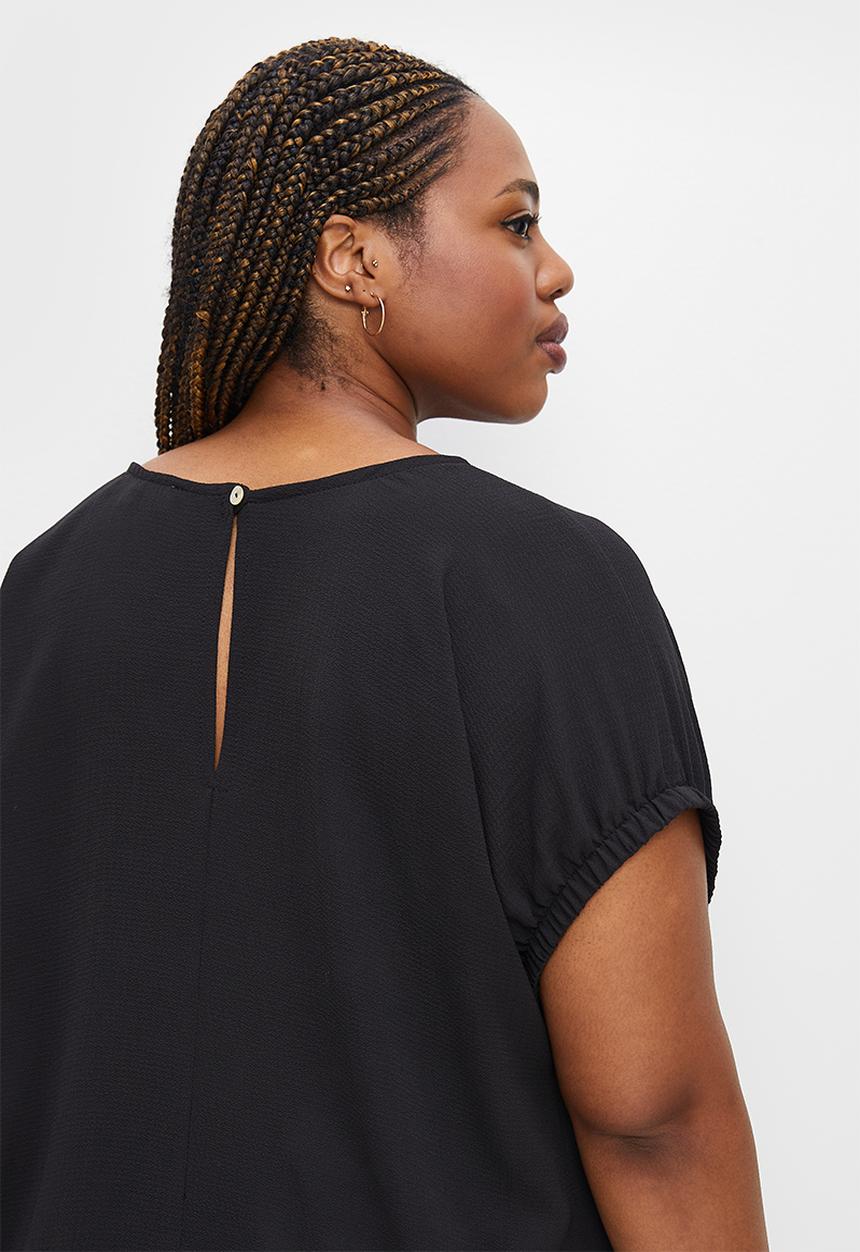 Superbalist - Elasticated shell - black