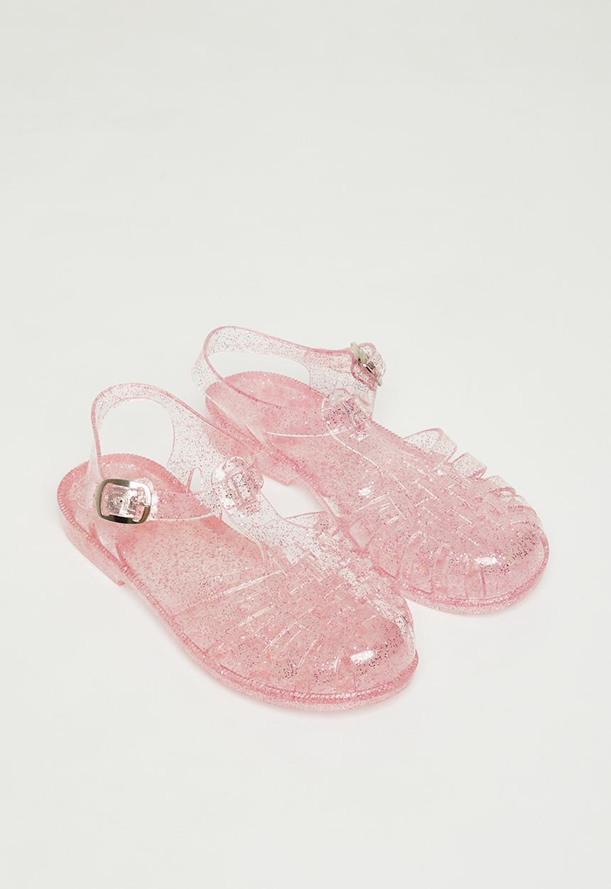 Rebel Republic - Tween cage sandal - pink