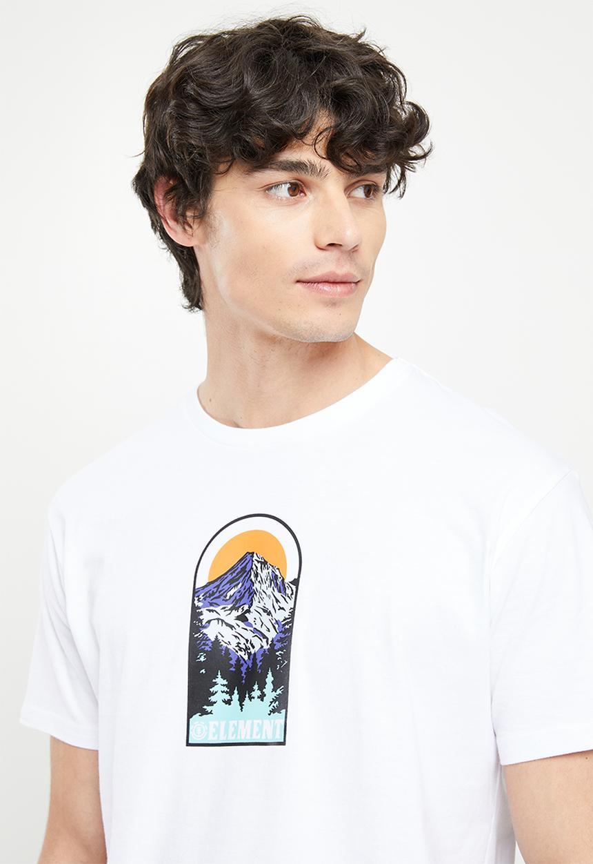 Element - Cascade short sleeve tee - optic white