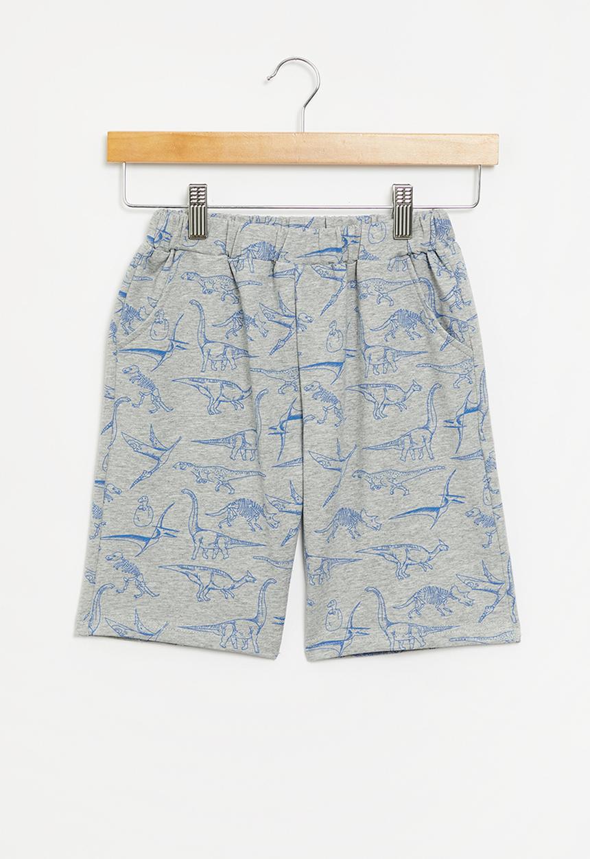 Pop Candy - Boys dino shorts - blue