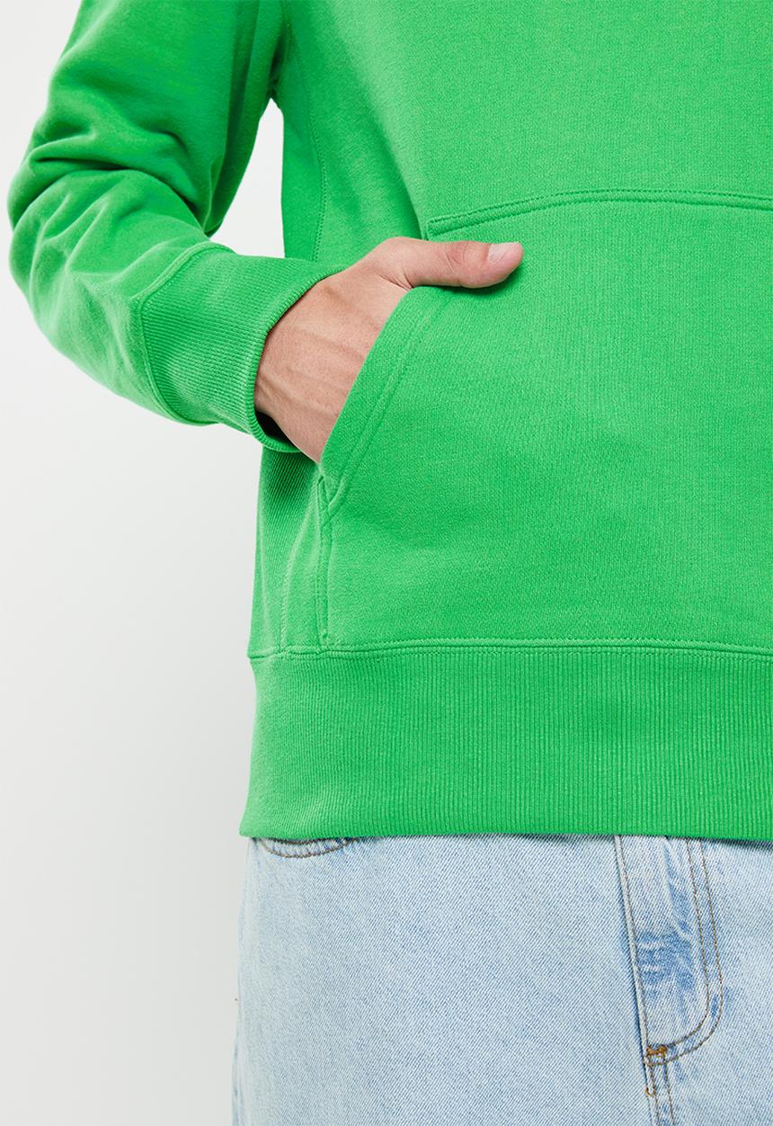 Superdry. - Code sl applique hoodie - bright green