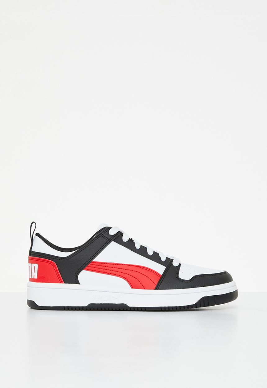 PUMA - Puma rebound layup - puma white/high risk red/puma black