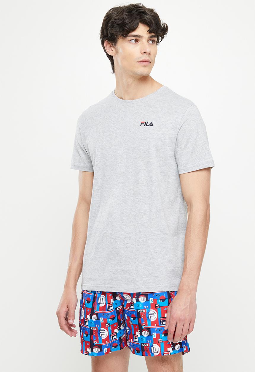 FILA - Noose T-shirt - grey melange
