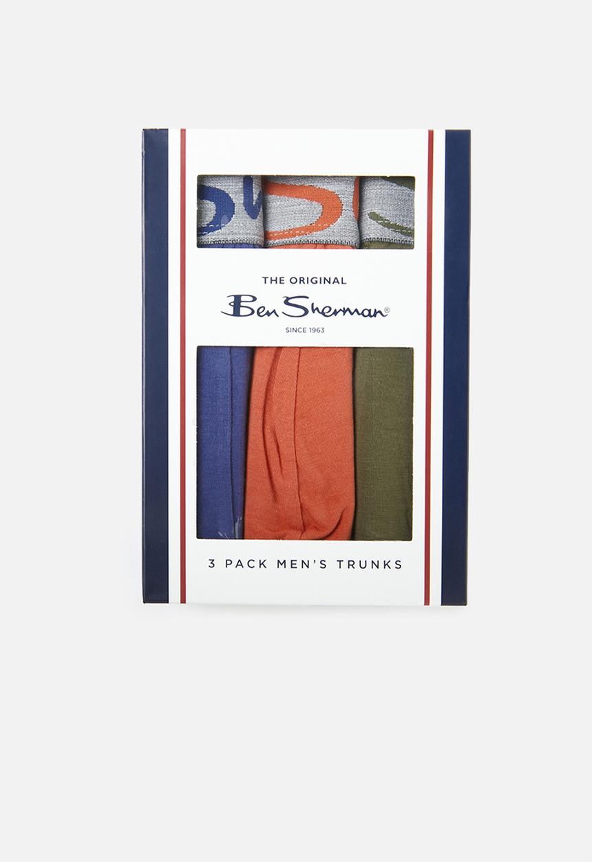 Ben Sherman - Declan 3 pack trunks - multi