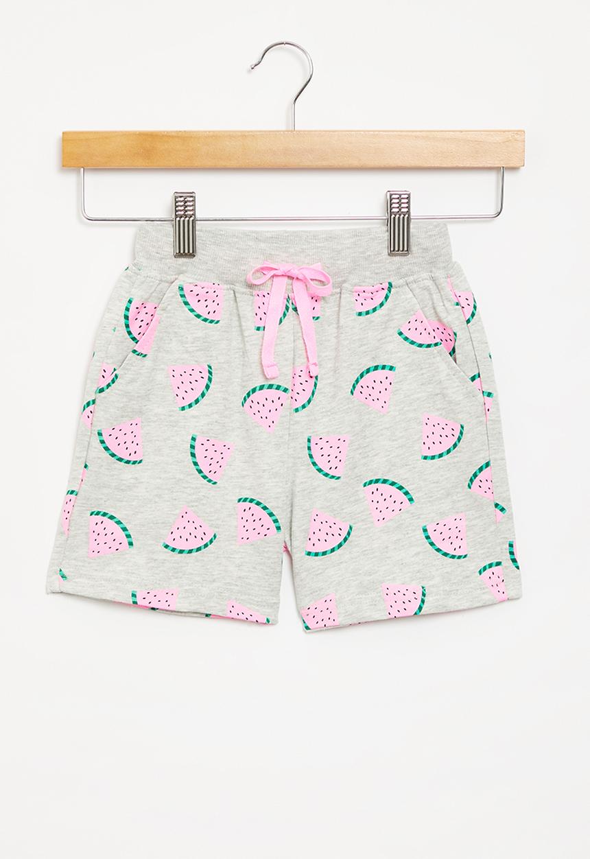 Pop Candy - Watermelon shorts - grey