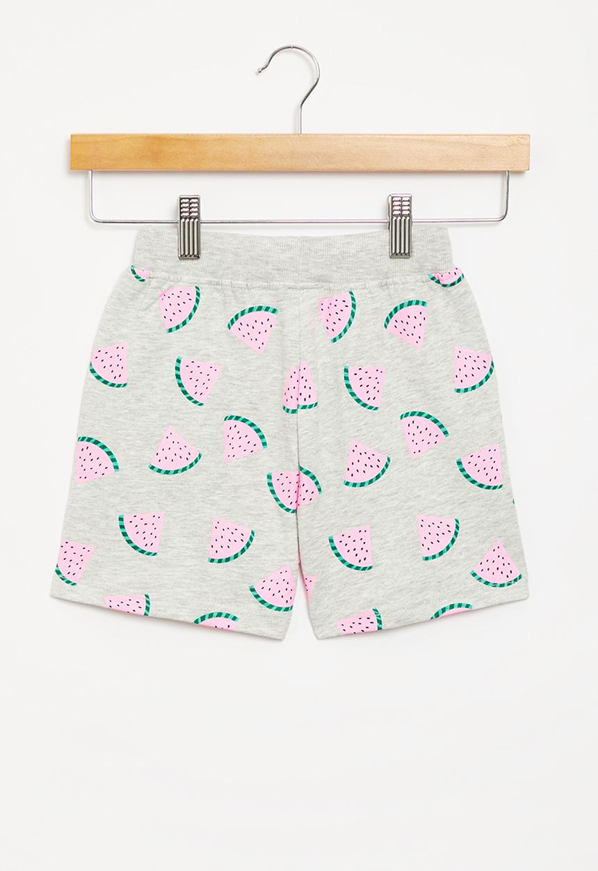 Pop Candy - Watermelon shorts - grey