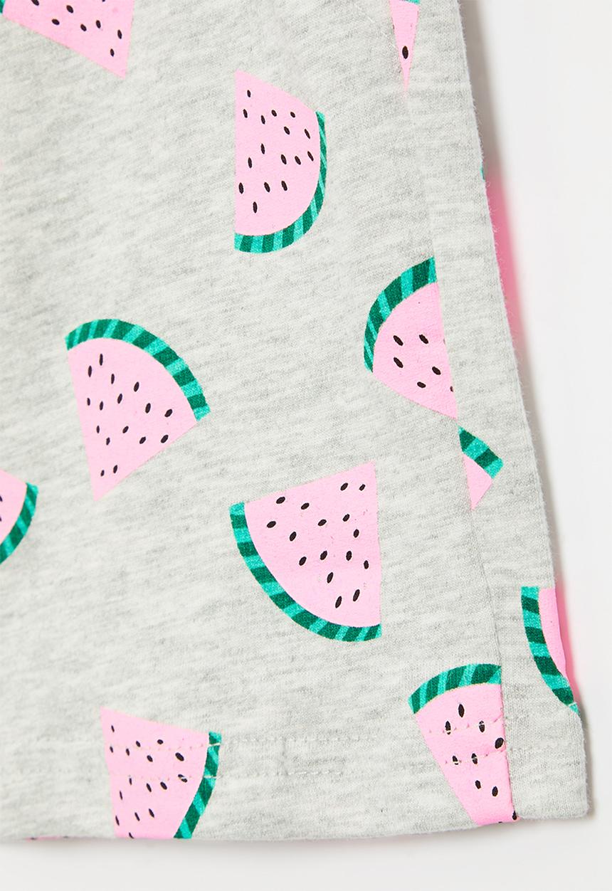 Pop Candy - Watermelon shorts - grey