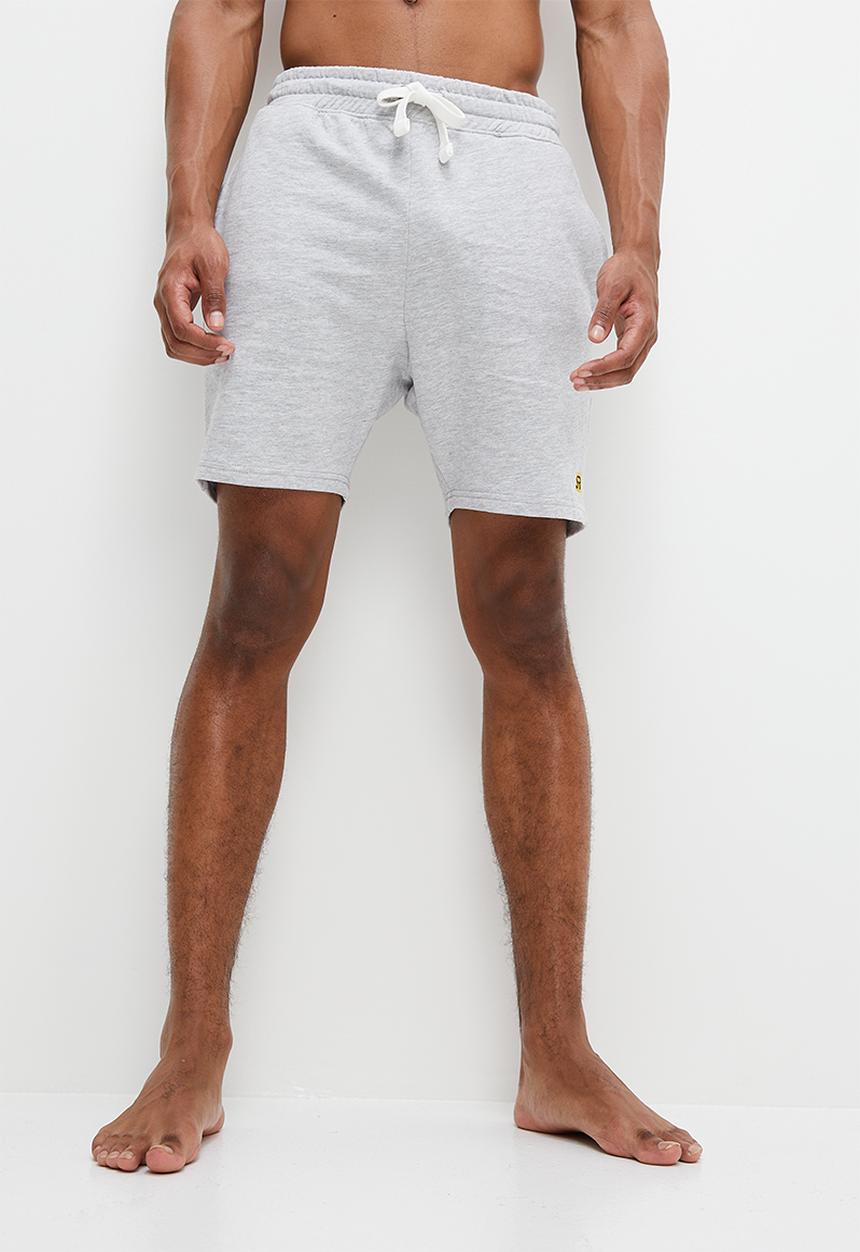 STYLE REPUBLIC - Fleece lounge short - grey melange