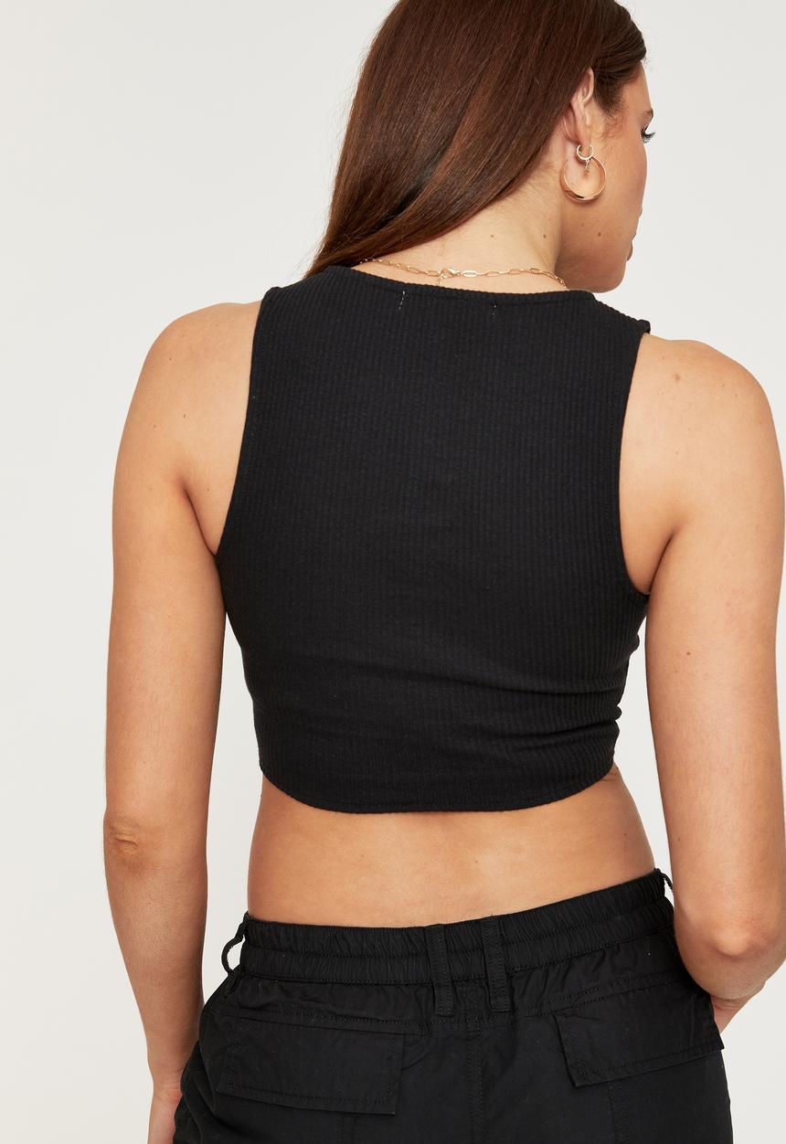 Supré  - Frankie corset tank - black