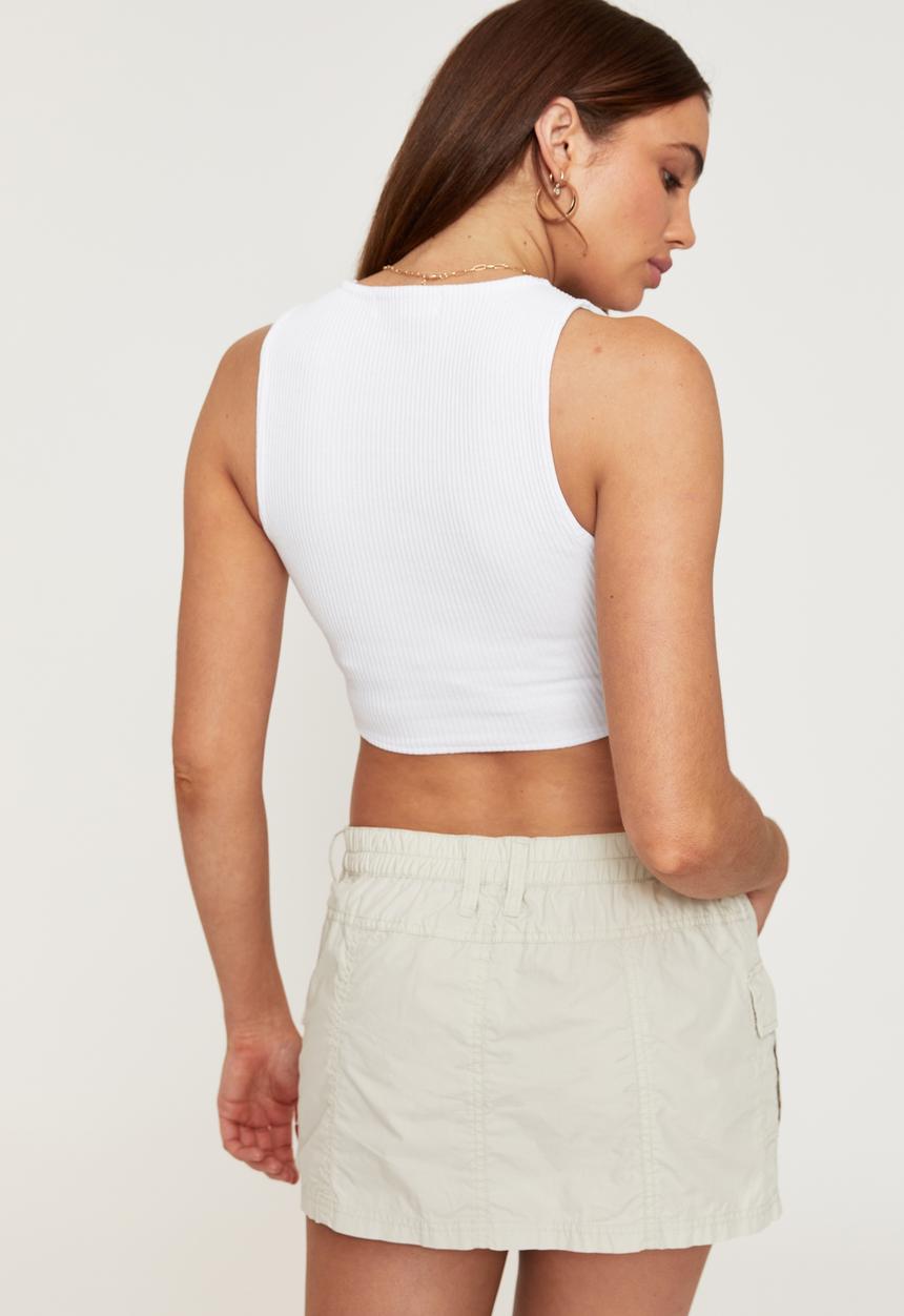 Supré  - Frankie corset tank - white