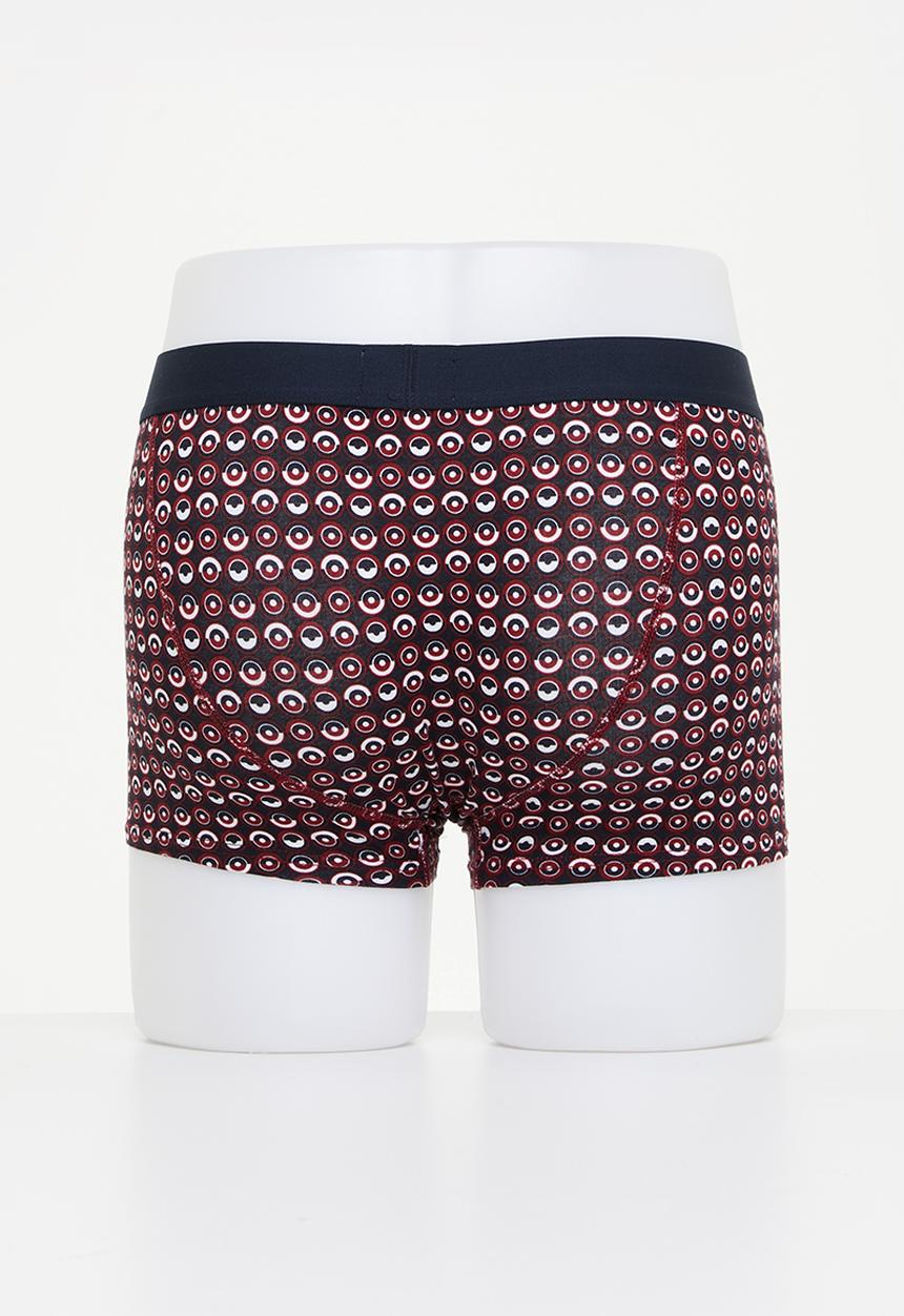 Ben Sherman - Coleman 3 pack trunks - red & navy