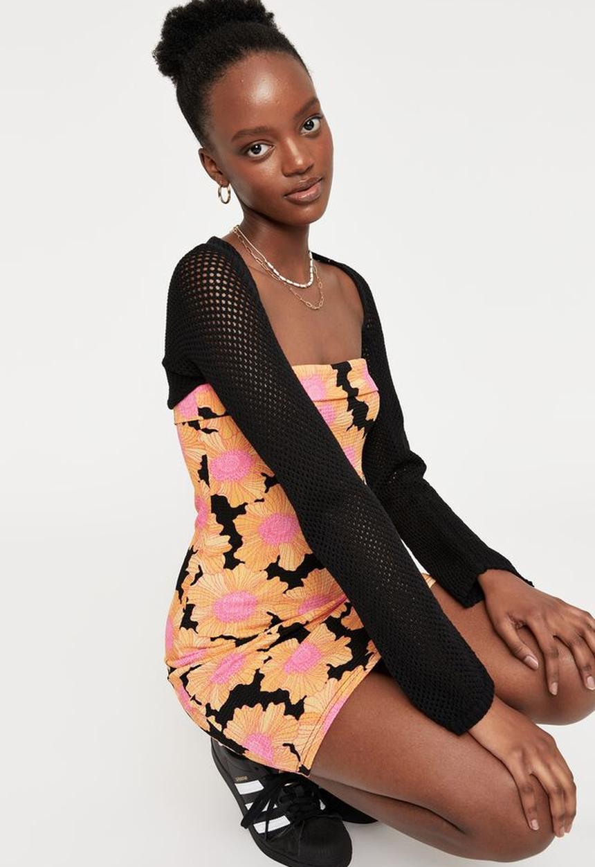 Supré  - Yara bandeau dress - gigi floral black