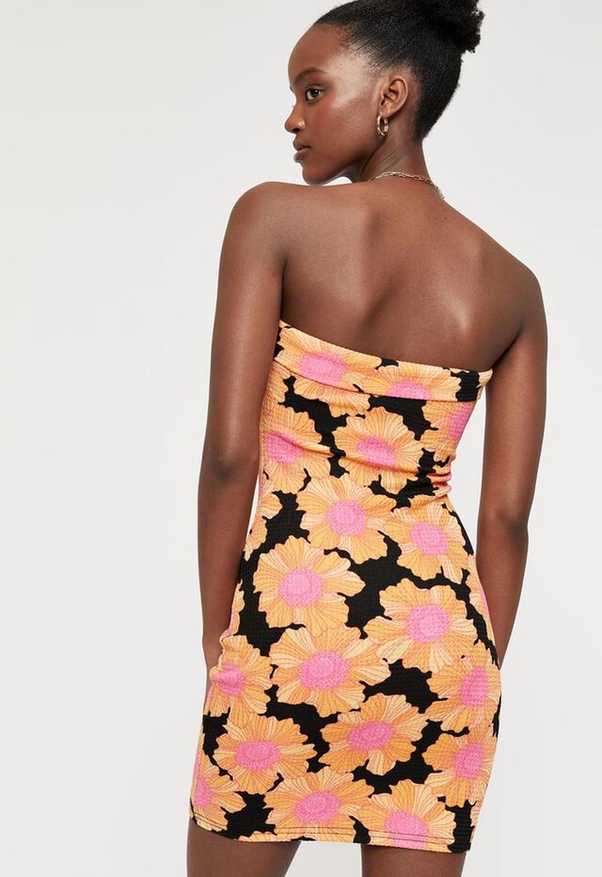 Supré  - Yara bandeau dress - gigi floral black