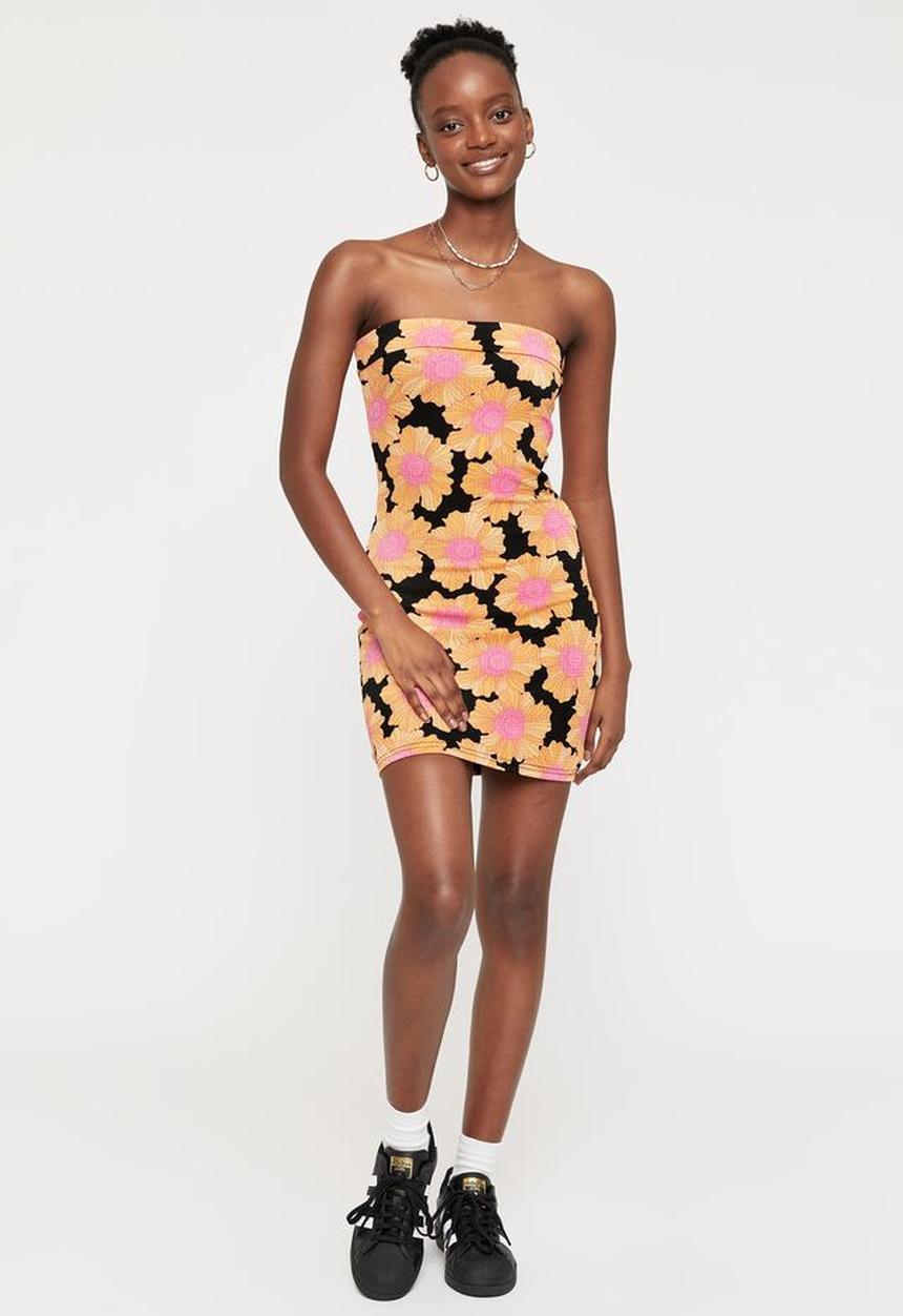 Supré  - Yara bandeau dress - gigi floral black