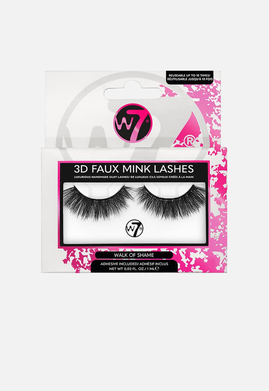 W7 Cosmetics - 3D Faux Mink Lashes - Walk of Shame