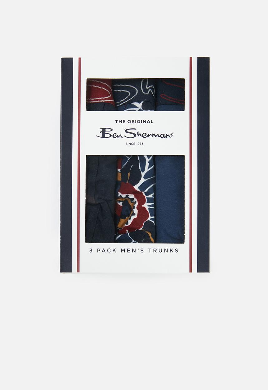 Ben Sherman - Coen 3 pack trunks - multi