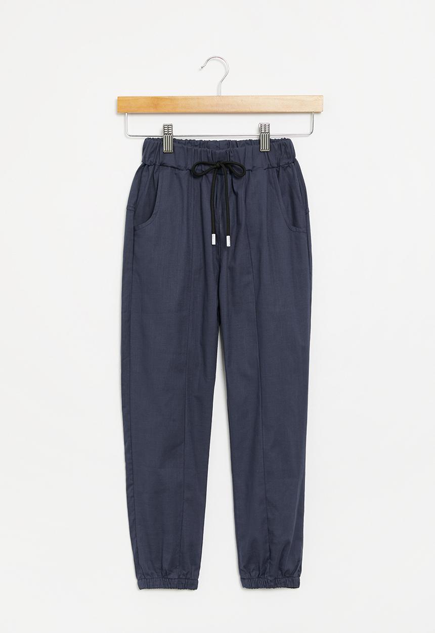 Pop Candy - Boys cuff pants - navy