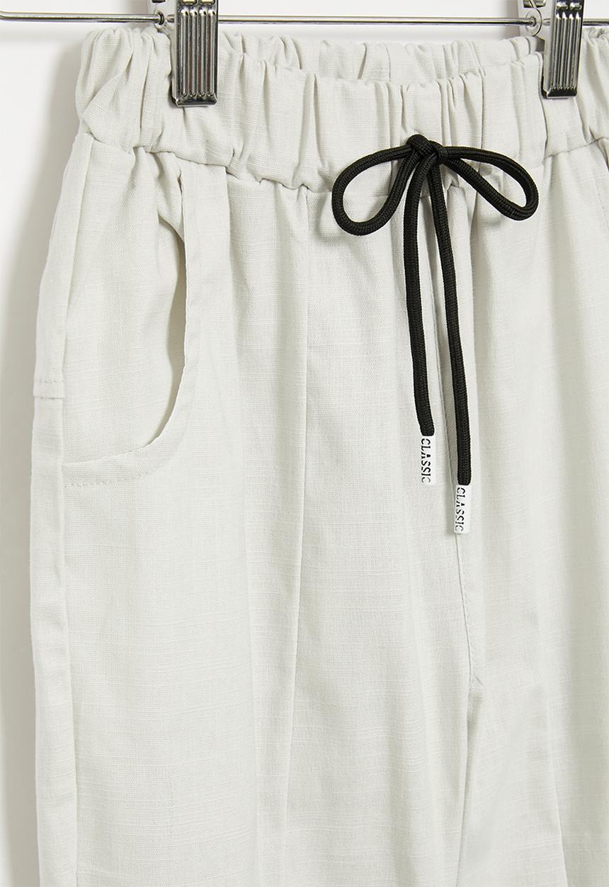 Pop Candy - Boys cuff pants - grey