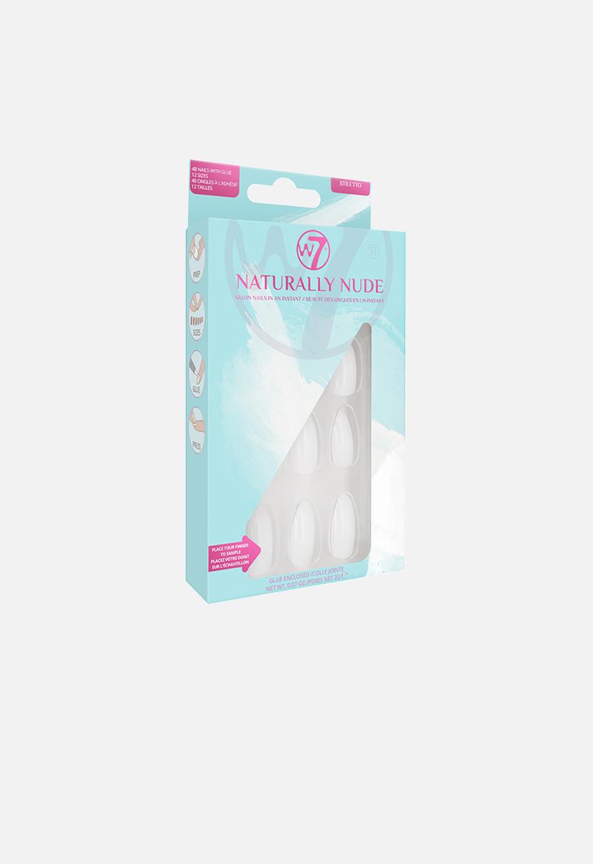 W7 Cosmetics - Naturally Nude False Nails - Stiletto