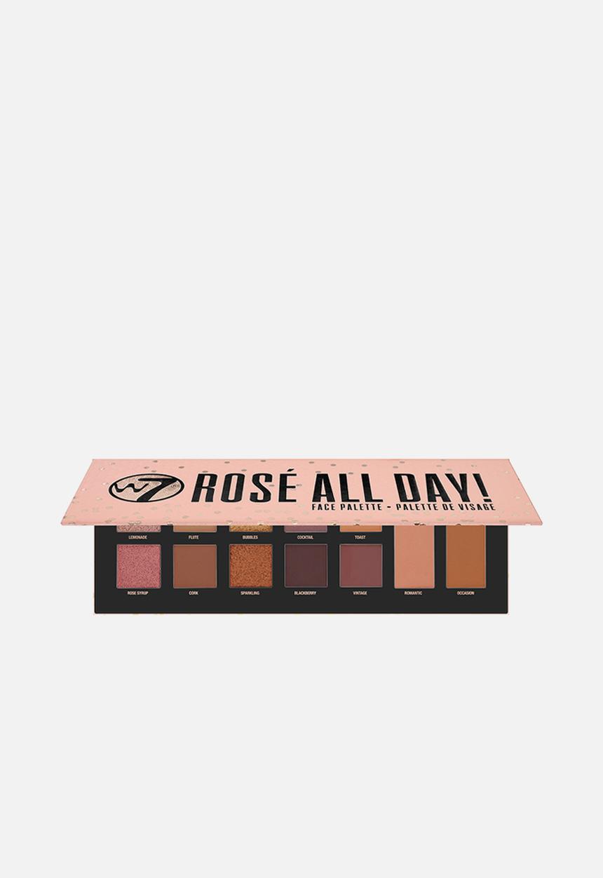 W7 Cosmetics - Rosé All Day Face Palette