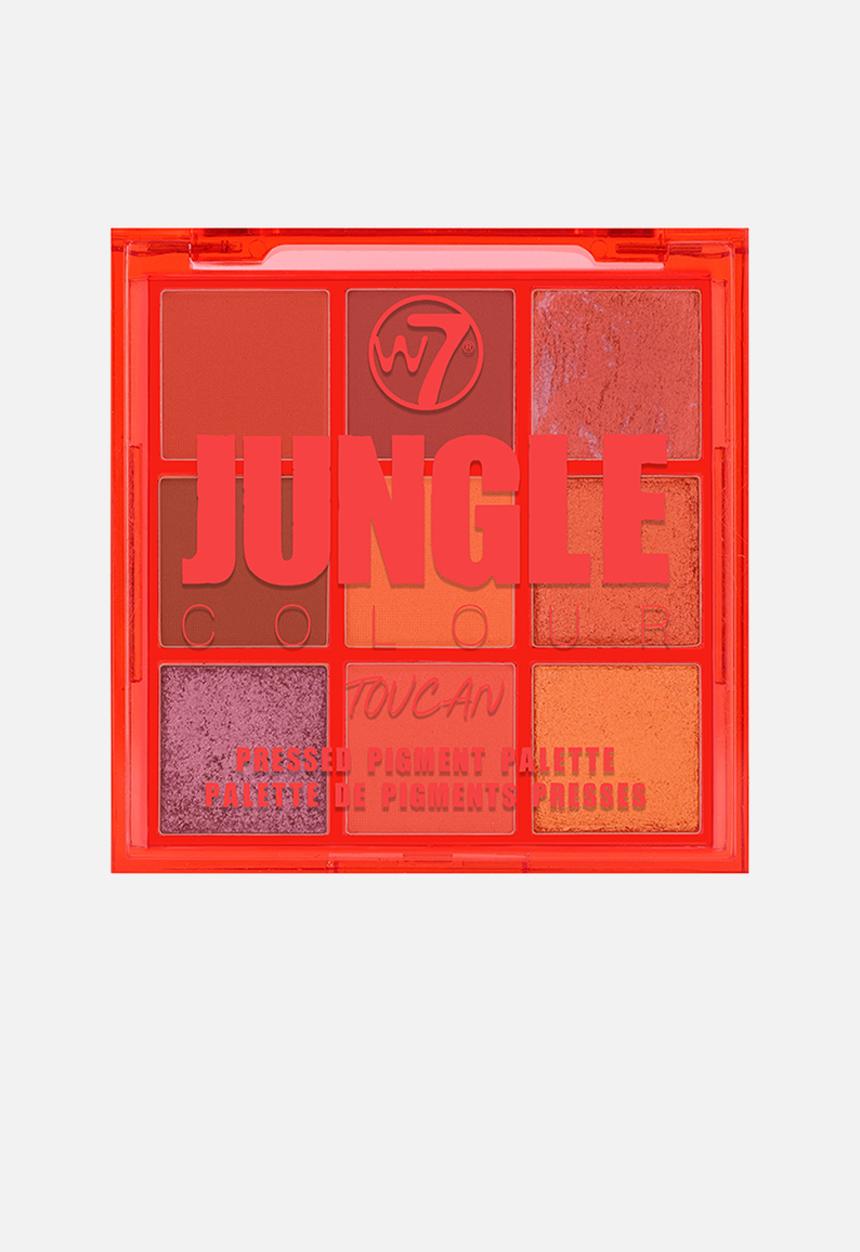 W7 Cosmetics - Jungle Colour Pressed Palette - Toucan