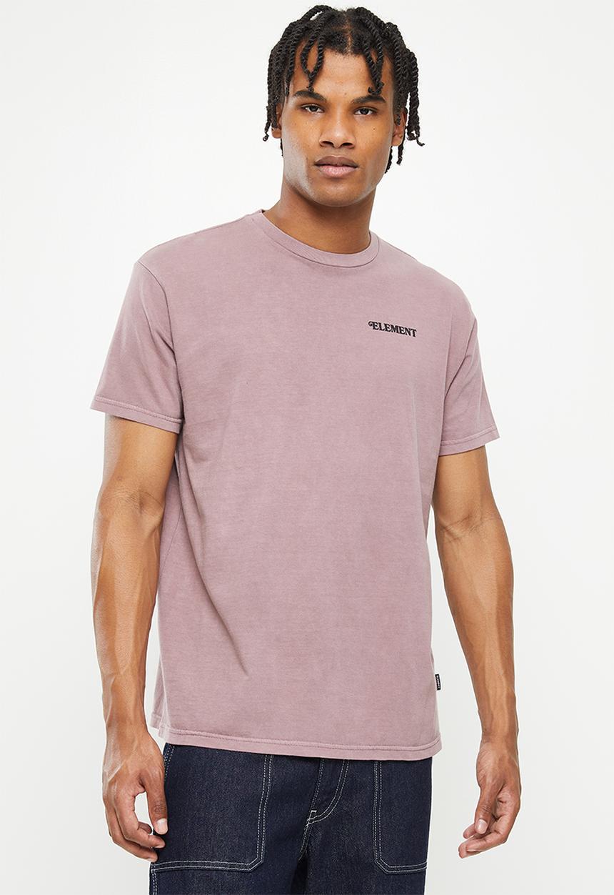 Element - Mushroom skate short sleeve tee - elderberry