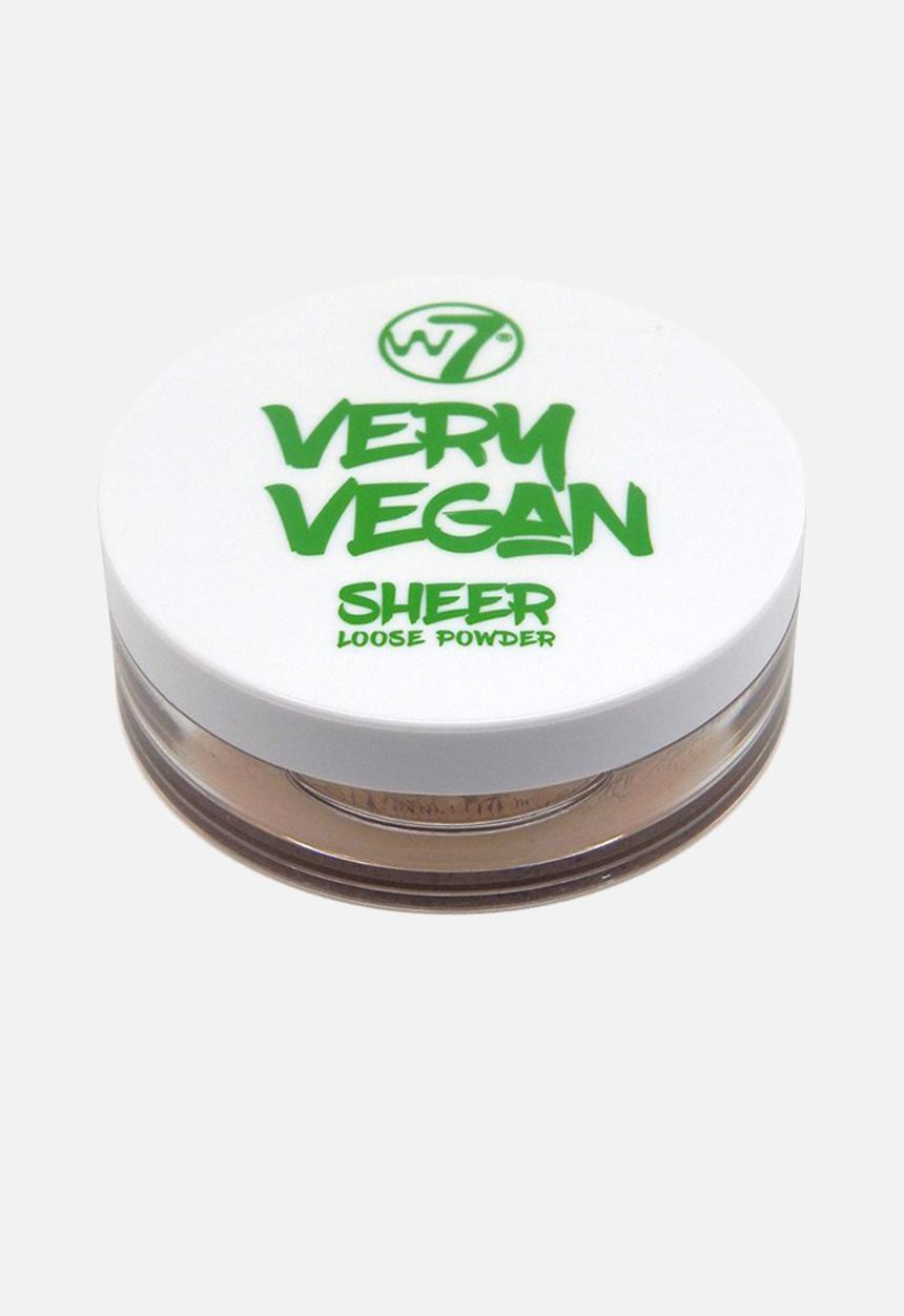 W7 Cosmetics - Very Vegan Loose Powder - Translucent
