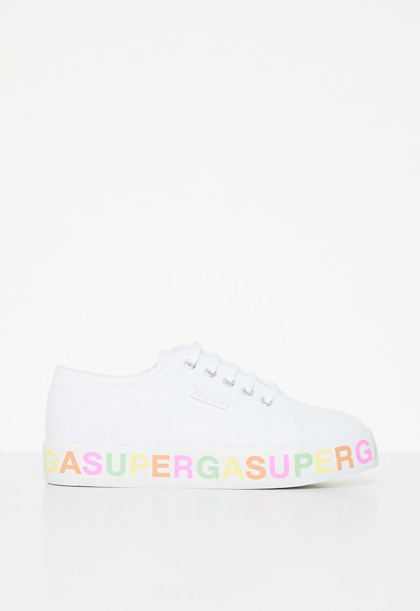 SUPERGA - 2730 kids lettering - ag7 white candy