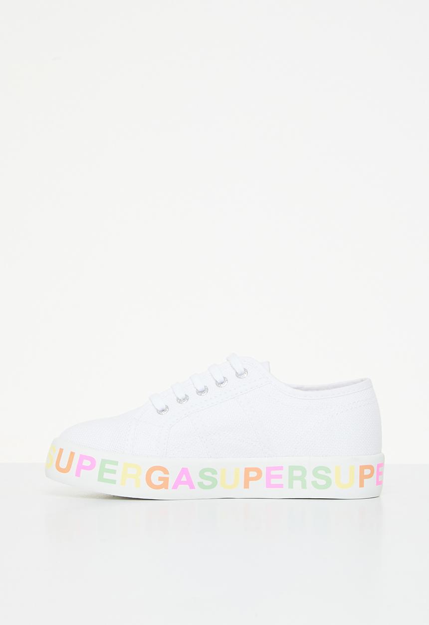 SUPERGA - 2730 kids lettering - ag7 white candy