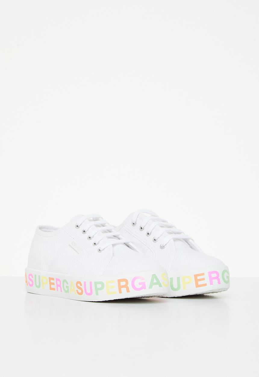 SUPERGA - 2730 kids lettering - ag7 white candy