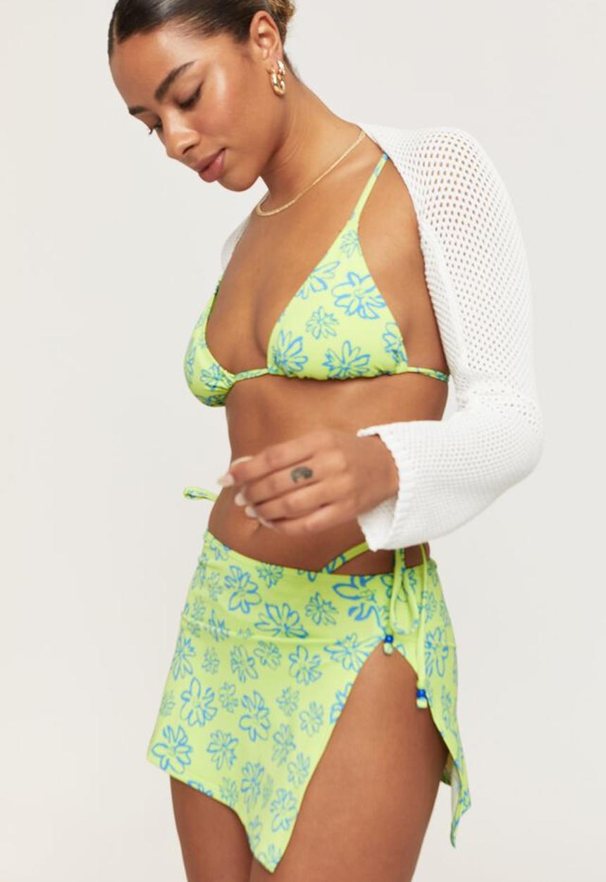 Supré  - Luxe swim skirt - paloma lime